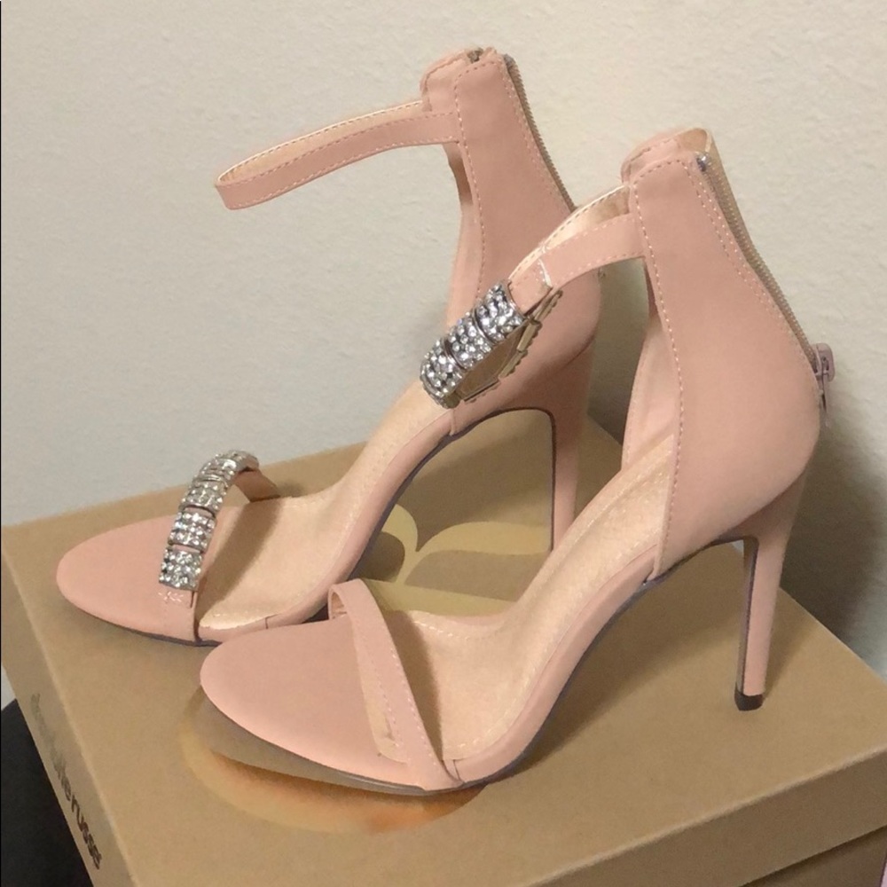 Sexy Strappy Dazzled Heel Sandals